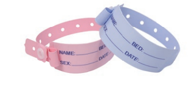PVC Patient ID Wristbands product collection