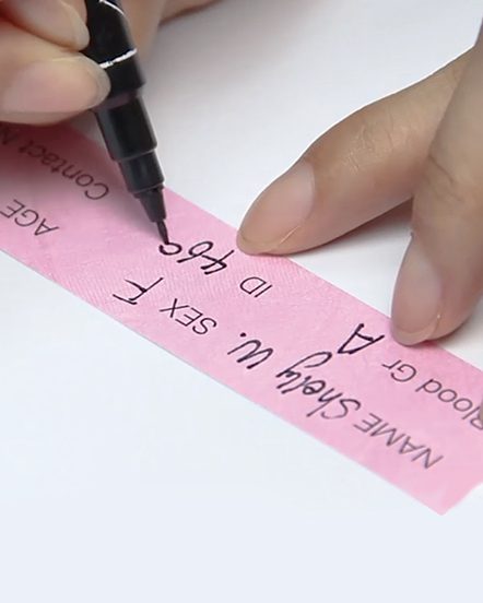 Tyvek Patient ID Wristbands