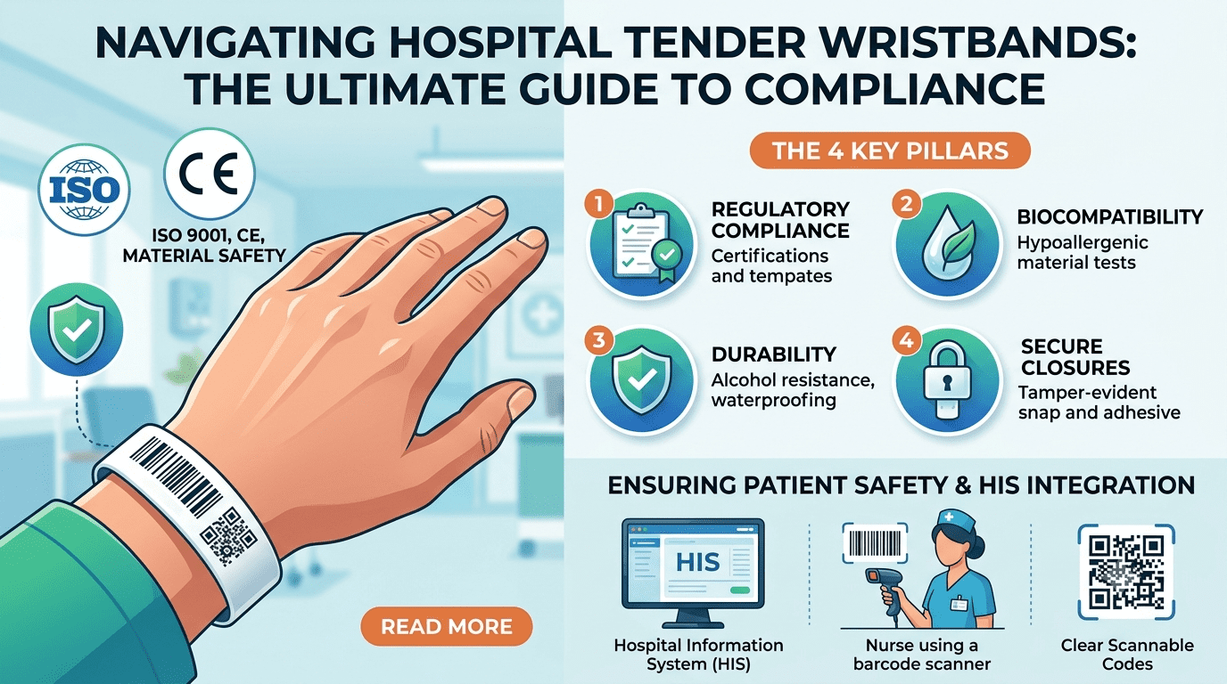 How to Select Compliant Medical Identification Wristbands for Hospital Tenders